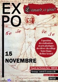 Soif de Culture - Expo ''Léonard ce génie''. Le vendredi 15 novembre 2019 à MONTEUX. Vaucluse.  14H00